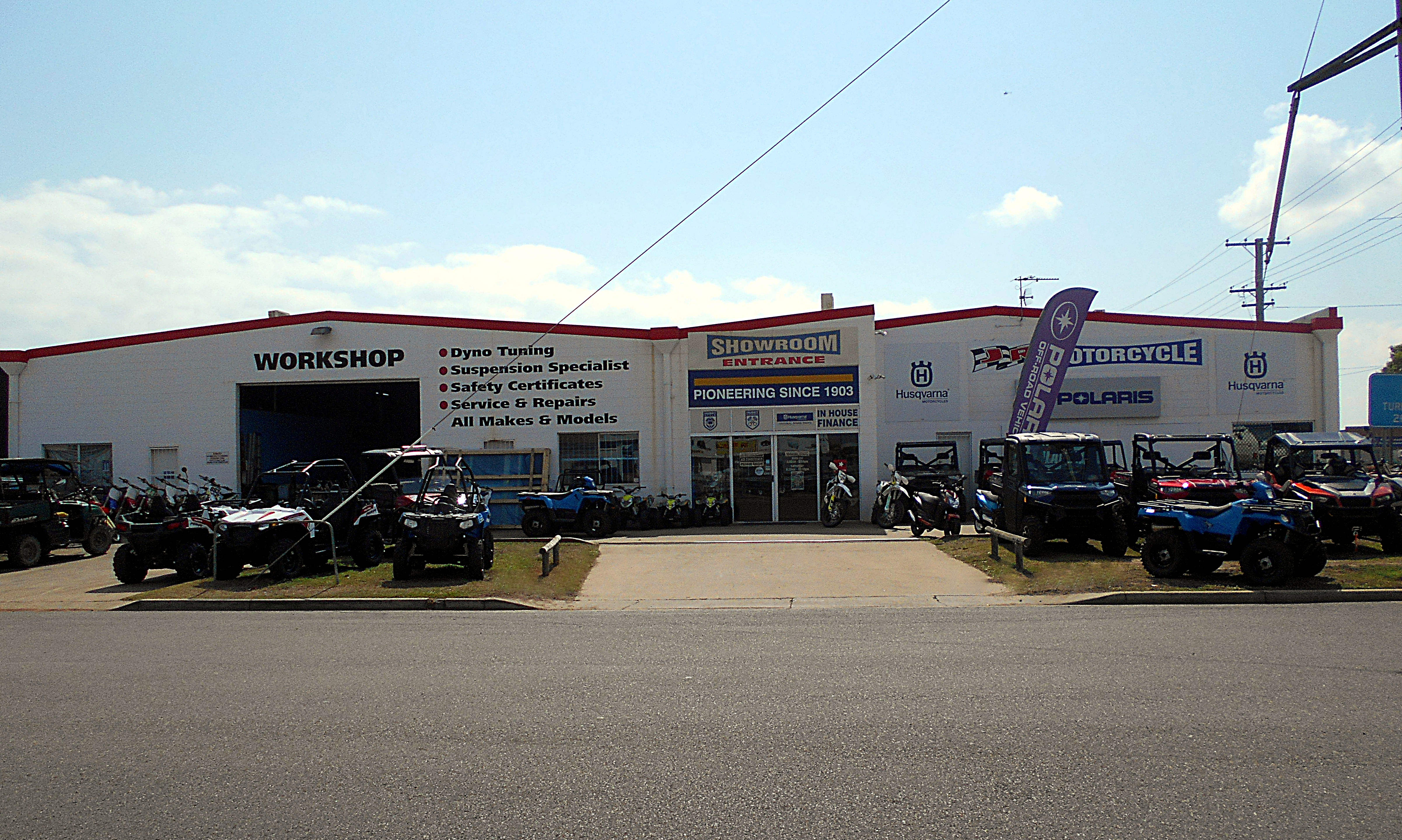 Front of JSR Motorcycles AU - JRs Motorcycles in Townsville, QLD